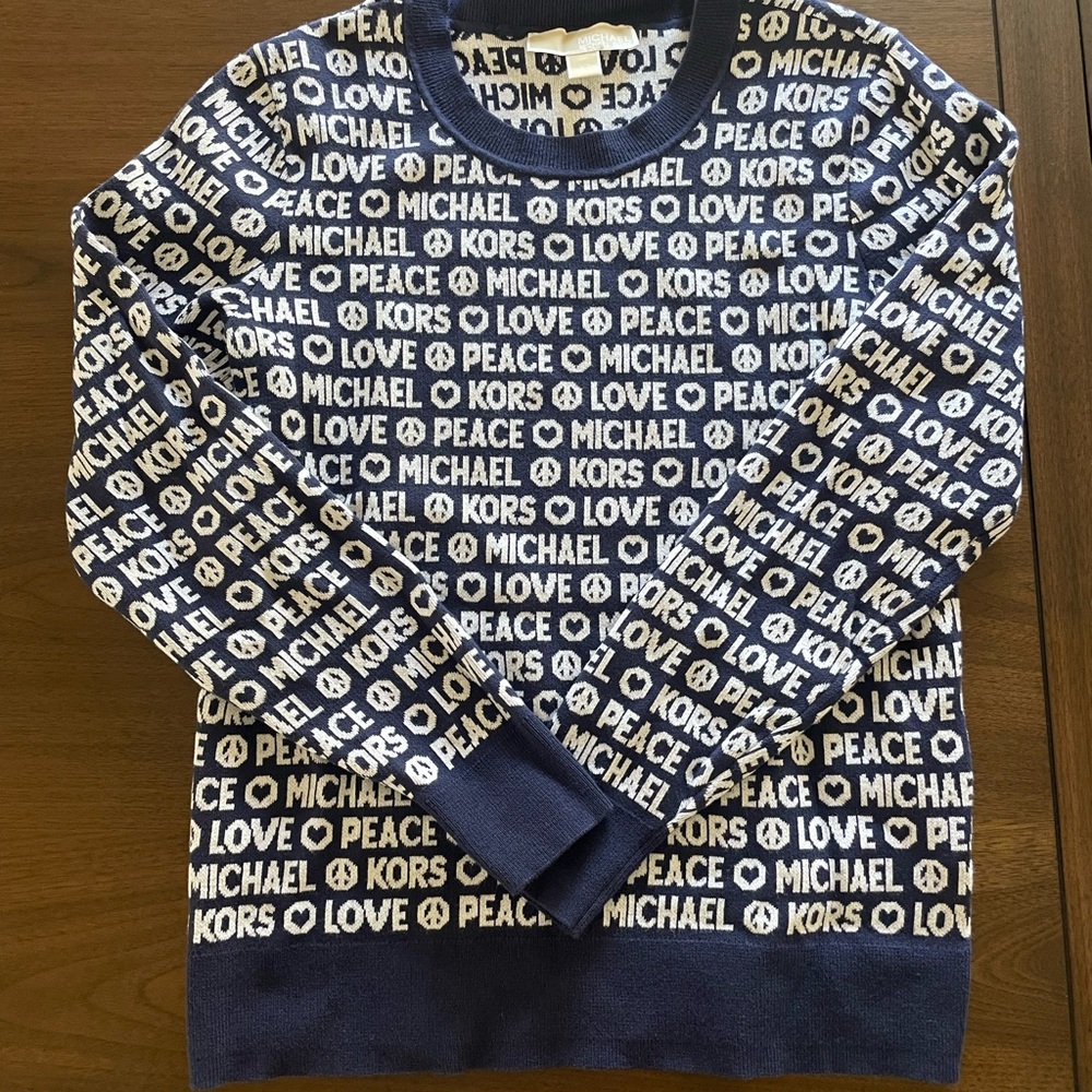 Michael Kors Love Peace Sweater